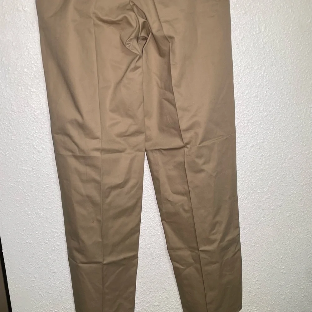 Adidas men’s khaki golf pleated pants size 36